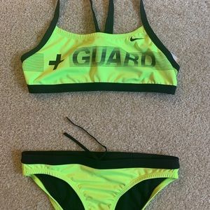 Nike two-piece lifeguard suit